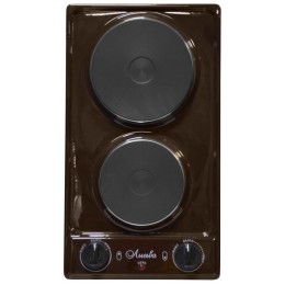 Плита электрическая ЛЫСЬВА ЭПБ 22 коричневый (настольная)