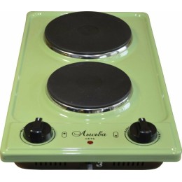 Плита электрическая ЛЫСЬВА ЭПБ 22 зеленый (настольная)