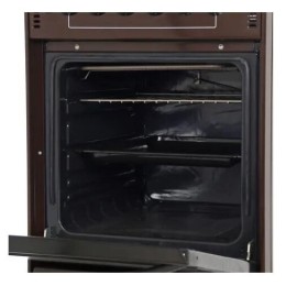 Комбинированная плита ЛЫСЬВА ЭГ 401-2у коричневый