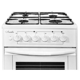 Комбинированная плита ЛЫСЬВА ЭГ 401-2У белый