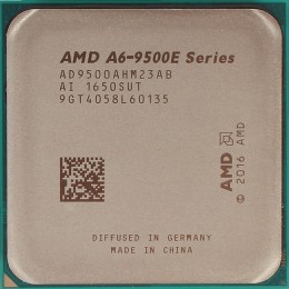 Процессор AMD Bristol Ridge A6 2C/2T 9500E (3.0/3.4GHz,1MB,35W,AM4) tray,Radeon R5 Series