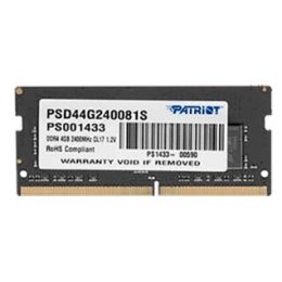 Модуль памяти Patriot SO-DIMM DDR4 4GB PC19200   PSD44G240081S PATRIOT