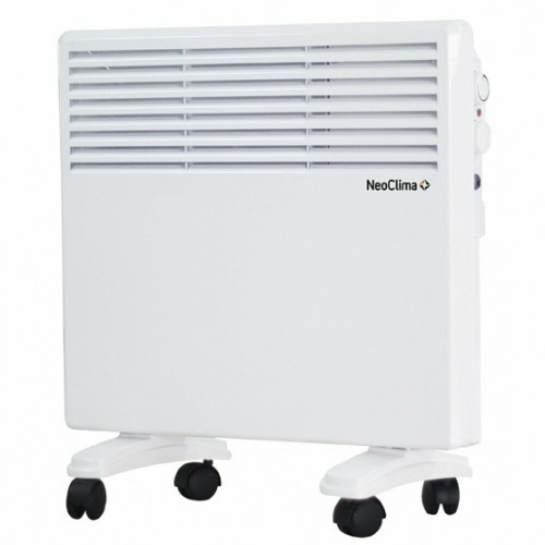 Конвектор NEOCLIMA Intenso 1000 1.0 квт (опоры с колесиками) Мощность 500/1000 Вт, Электропитание 22