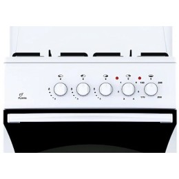 Комбинированная плита FLAMA RK 23-101 W белый