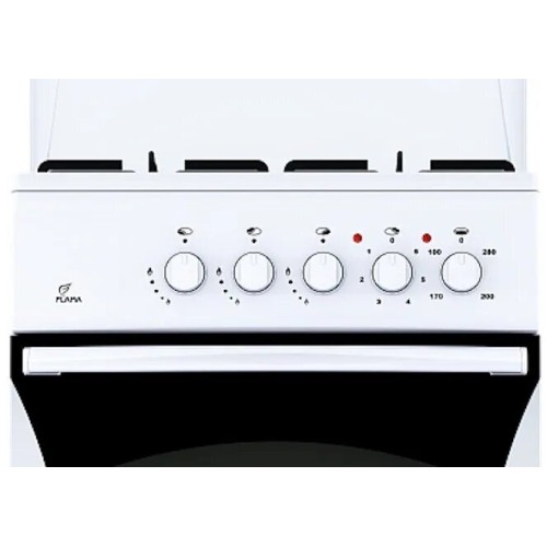 Комбинированная плита FLAMA RK 23-101 W белый