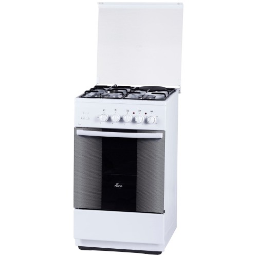Комбинированная плита FLAMA RK 23-121 W белый