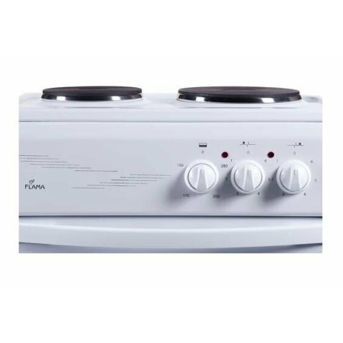 Электрическая плита FLAMA CE 3201 W белый эмаль