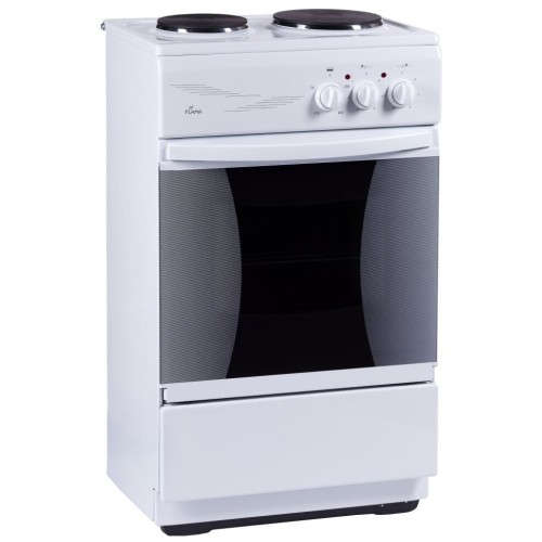Электрическая плита FLAMA CE 3201 W белый эмаль