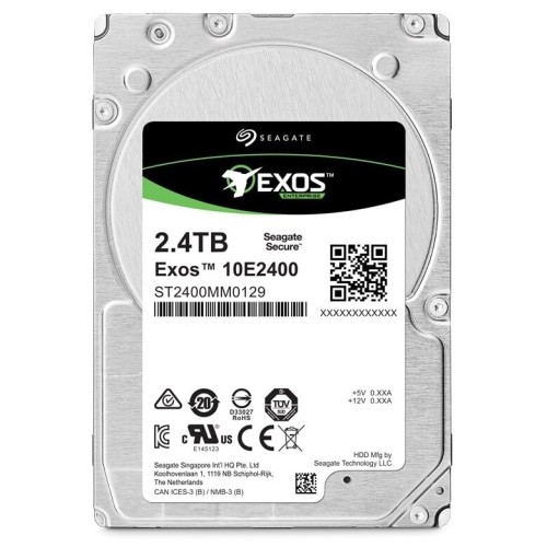 Жесткий диск 2.4TB SAS 12Gb/s Seagate ST2400MM0129 2.5" Exos eMLC 16GB 10000rpm 256MB 512e