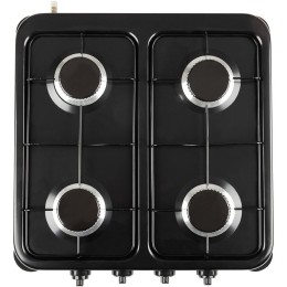 Газовая плита ENERGY EN-004B (ШхВхГ)545х90х510 мм. 4 газ. конфорки. Рабочая поверхность эмаль. Цвет черный.