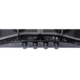 Газовая варочная поверхность DE LUXE 5840.00гмв-055чр 4-х конфорочная, газ-контроль, электро.розж