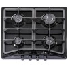 Газовая варочная поверхность DE LUXE 5840.00гмв-055чр 4-х конфорочная, газ-контроль, электро.розж