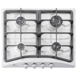 Газовая варочная поверхность DE LUXE 5840.00гмв-054чр  4-х конфорочная, электро.розжиг в ручке, эм