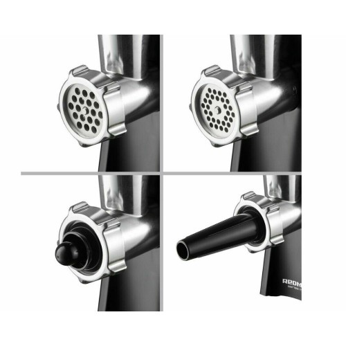 Мясорубка REDMOND RMG-1223-6 1000Вт черный/серебристый