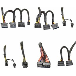 Блок питания 1200W Exegate 1200PPX RTL, ATX, black, active PFC, 14cm, 24p+2*(4+4)p,PCI-E,5SATA,4IDE