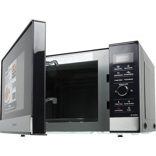 Микроволновая печь PANASONIC NN-SD38HSZPE 23л. 1000Вт черный/серебристый