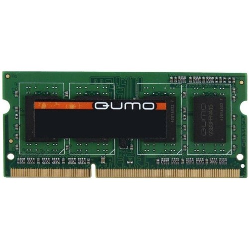 Модуль памяти QUMO SO-DIMM DDR-III 4GB QUMO 1600MHz PC-12800 256Mx8 CL11 1,35V  Retail (QUM3S-4G1600K11L)