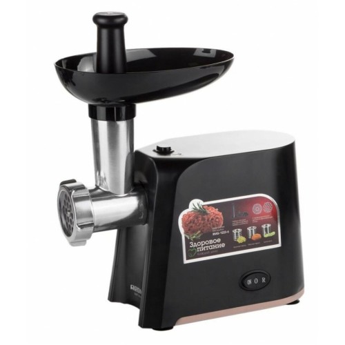 Мясорубка REDMOND RMG-1223 1000Вт черный/серебристый