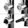 Мясорубка REDMOND RMG-1223 1000Вт черный/серебристый