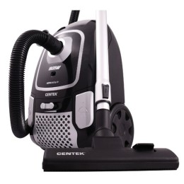 Пылесос CENTEK CT-2519 (черн/хром) 2500/500Вт, регулятор мощности, тканевый мешок, телескоп. трубка