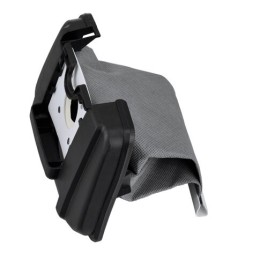 Пылесос CENTEK CT-2519 (черн/хром) 2500/500Вт, регулятор мощности, тканевый мешок, телескоп. трубка