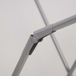 Сушилка для белья НИКА СБ1 напольная 18м, серебро, складная (180х55х96)