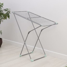 Сушилка для белья НИКА СБ1 напольная 18м, серебро, складная (180х55х96)