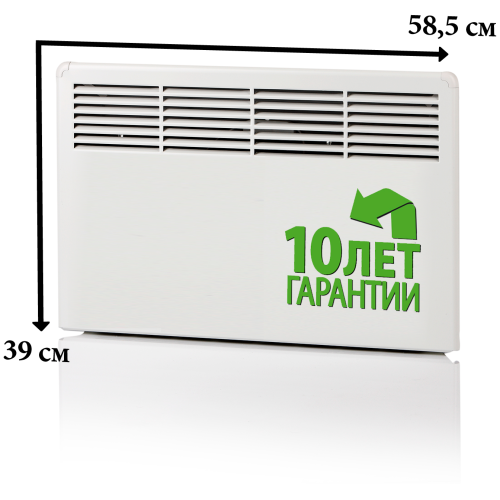 Конвектор FINNHEAT EPHBM05PR мех.термост, вилка,500Вт 58.5х38.9 с