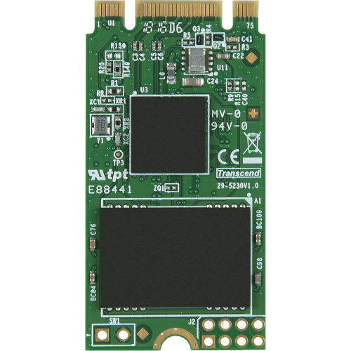 SSD диск M.2 Transcend 120Gb MTS420 (SATA3, up to 560/340MBs, 85000 IOPs, 3D TLC, 22х42мм) <TS120GMTS420S>