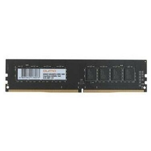 Модуль памяти QUMO DIMM DDR-4 16GB 2400 MHz PC- 19200 1Gx8 CL16  288P 1,2V (QUM4U-16G2400P16)