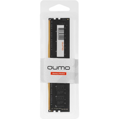 Модуль памяти QUMO DIMM DDR-4 16GB 2400 MHz PC- 19200 1Gx8 CL16  288P 1,2V (QUM4U-16G2400P16)