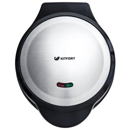 Вафельница KITFORT KT-1617 640Вт серебристый/черный