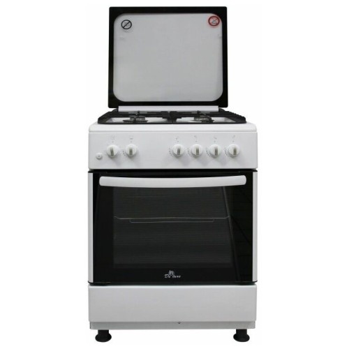 Газовая плита DE LUXE 606040.24-001г(кр)чр белый