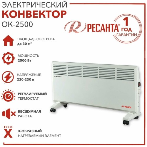 Конвектор РЕСАНТА ОК-2500 