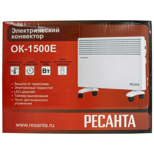Конвектор РЕСАНТА ОК-1500Е (LED)