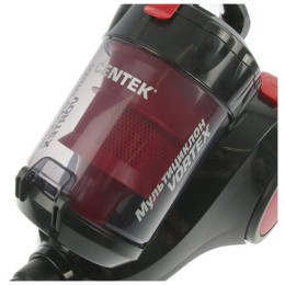 Пылесос CENTEK CT-2529 (красн/черн) мультициклон 2000/350Вт, стакан 1,5 л , телескоп металл. трубка