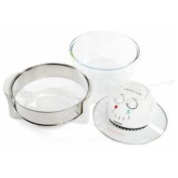 Аэрогриль CENTEK CT-1456 (белый) <12+5л> 1400Вт, таймер 90 мин, max 250°, 2 решетки