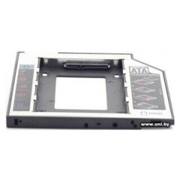Контейнер для HDD Gembird MF-95-02 Низкопрофильный адаптер для 2.5-дюймового накопителя в отсек 5.25 дюйма, 12 мм