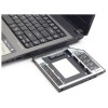 Контейнер для HDD Gembird MF-95-02 Низкопрофильный адаптер для 2.5-дюймового накопителя в отсек 5.25 дюйма, 12 мм