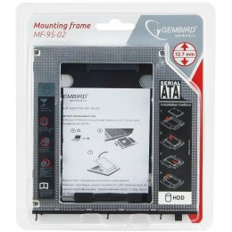 Контейнер для HDD Gembird MF-95-02 Низкопрофильный адаптер для 2.5-дюймового накопителя в отсек 5.25 дюйма, 12 мм