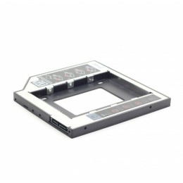 Контейнер для HDD Gembird MF-95-02 Низкопрофильный адаптер для 2.5-дюймового накопителя в отсек 5.25 дюйма, 12 мм