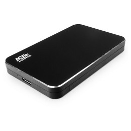 Внешний корпус для HDD AgeStar 3UB2A18 SATA алюминий черный 2.5"