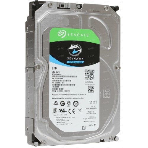 Жесткий диск Seagate 6Tb 5400rpm SATA 6GB/S 256MB ST6000DM003 SEAGATE Barracuda 3.5