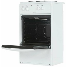 Комбинированная плита DARINA S KM521 300 W, 50х45см, 2 газ. конфорки, эл. духовка, цвет белый