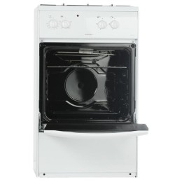 Комбинированная плита DARINA S KM521 300 W, 50х45см, 2 газ. конфорки, эл. духовка, цвет белый