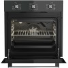 Духовой шкаф Электрический Darina 1V5 BDE 112 707 B черный, встраиваемый