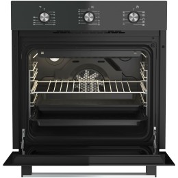 Духовой шкаф Электрический Darina 1V5 BDE 112 707 B черный, встраиваемый
