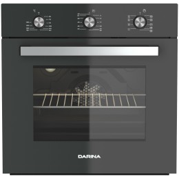 Духовой шкаф Электрический Darina 1V5 BDE 112 707 B черный, встраиваемый