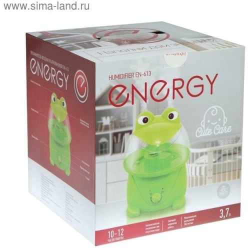 Увлажнитель воздуха ENERGY EN-613 лягушка, 3,7л, 25Вт, 220B / 50Гц. (в уп. 6 шт)