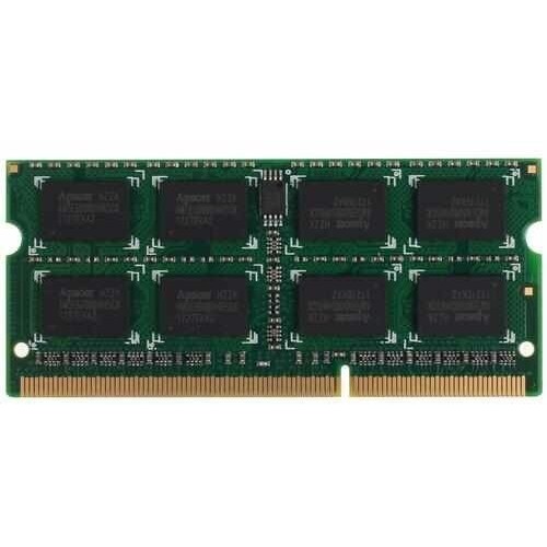 Модуль памяти Apacer SO-DIMM DDR3 8Gb (pc-12800) 1600MHz 1,35V Apacer Retail AS08GFA60CATBGJ/DV.08G2K.KAM